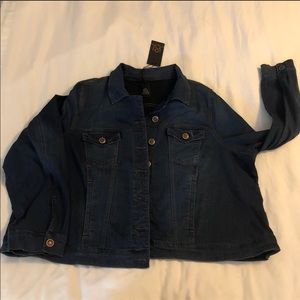 + Size Denim jacket NWT